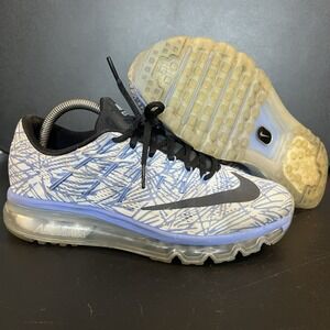 Nike Air Max 2016 Print Racer Blue Women's Size 8.5 Walking Workout Active Shoes